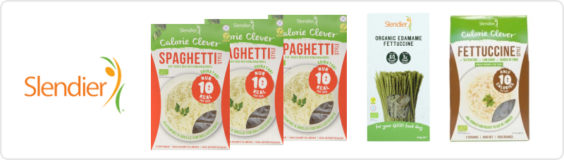 Slendier Nudel-Alternativen