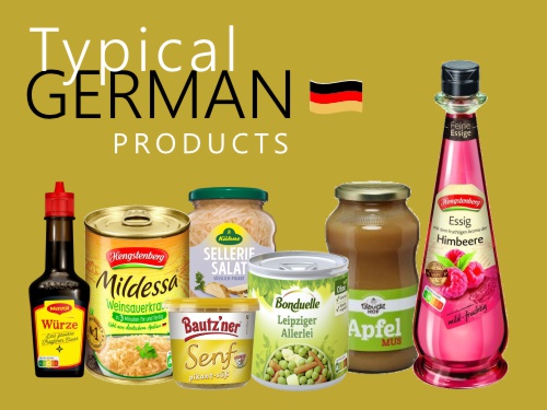 Typical German Products