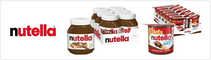 Nutella Produkte